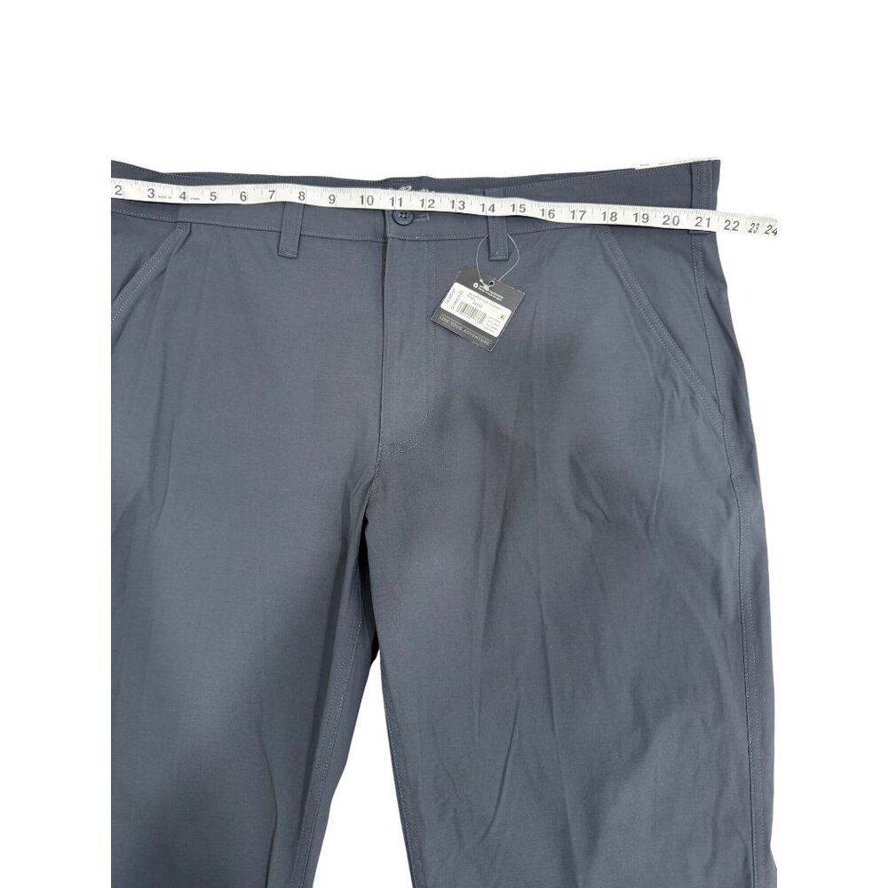 Eddie Bauer Mens Size 42x32 Horizon Guide Chino Pant Storm Gray EW - Picture 6 of 9